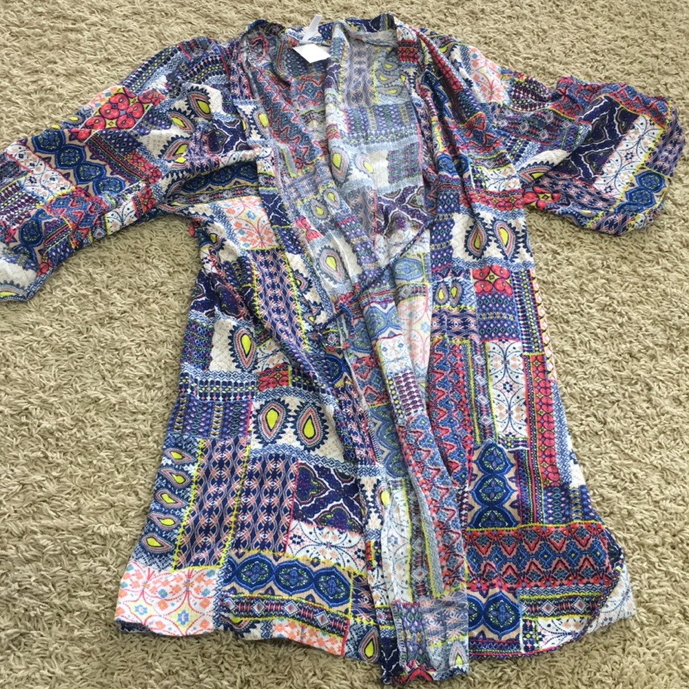 PINK BLUSH Paisley Medium Cardigan